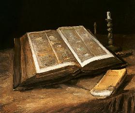 Still life with Bible