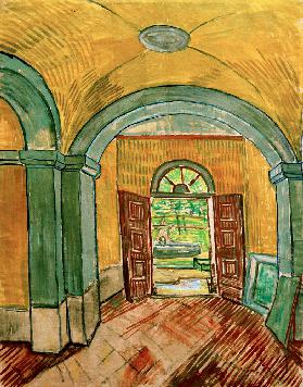 V.van Gogh, Vestibule of Asylum / 1889