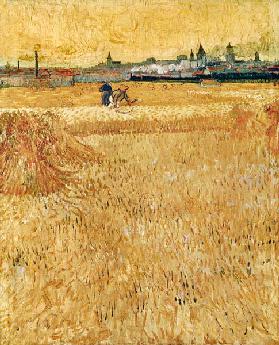 Wheatfield with Sheaves