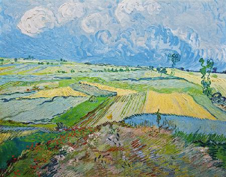 Van Gogh / Wheatfields in Auvers / 1890