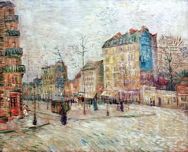 V.v.Gogh, Boulevard de Clichy od Vincent van Gogh