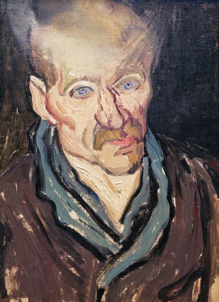 van Gogh / Portrait of a patient / 1889 od Vincent van Gogh