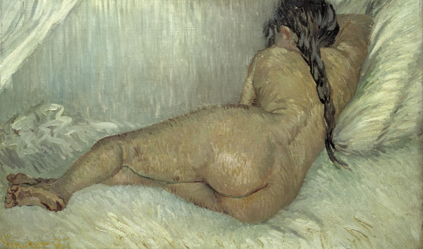 Van Gogh / Reclining Nude / 1887 od Vincent van Gogh