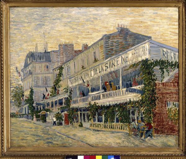 Van Gogh / Restaurant de la Sirène /1887 od Vincent van Gogh