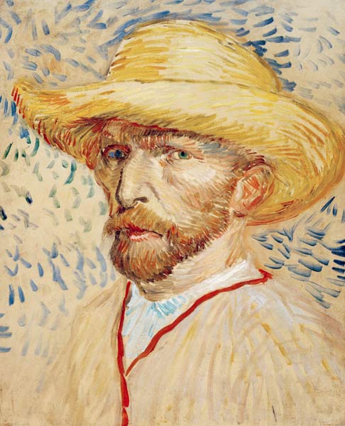 Vincent van Gogh, Self Portrait 1887 od Vincent van Gogh