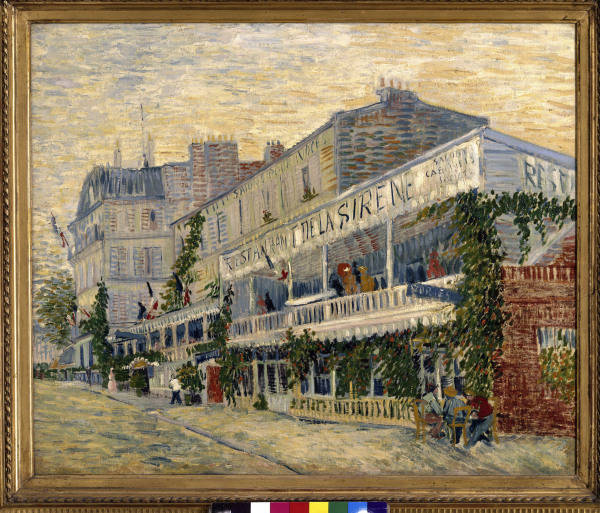 Van Gogh / Restaurant de la Sirene /1887 od Vincent van Gogh