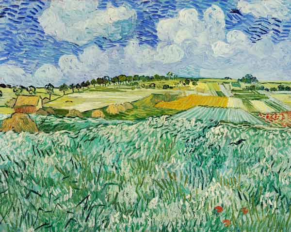 The Plain at Auvers od Vincent van Gogh