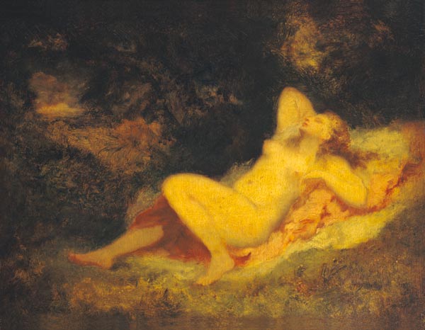 Sleeping Nymph od Virgilio N. Diaz de la Pena