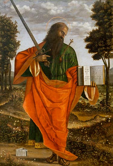 V.Carpaccio / Apostle Paul / 1520 od Vittore Carpaccio