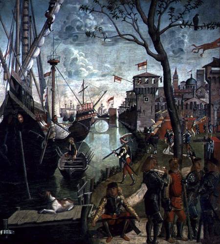 Arrival of St.Ursula during the Siege of Cologne, from the St. Ursula Cycle od Vittore Carpaccio