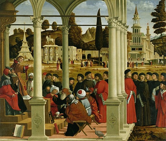 Debate of St. Stephen od Vittore Carpaccio