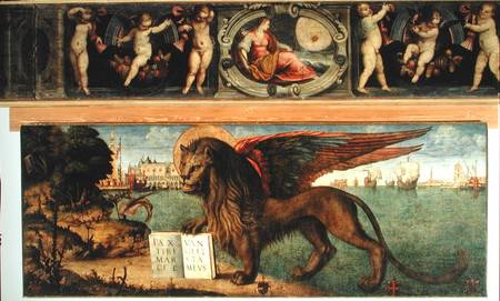 The Lion of St. Mark od Vittore Carpaccio