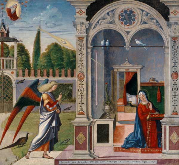 The Annunciation od Vittore Carpaccio