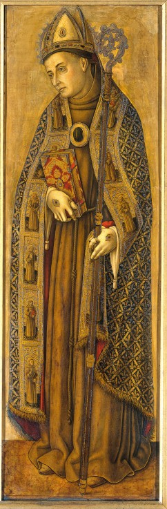 Saint Louis IX of France od Vittore Crivelli