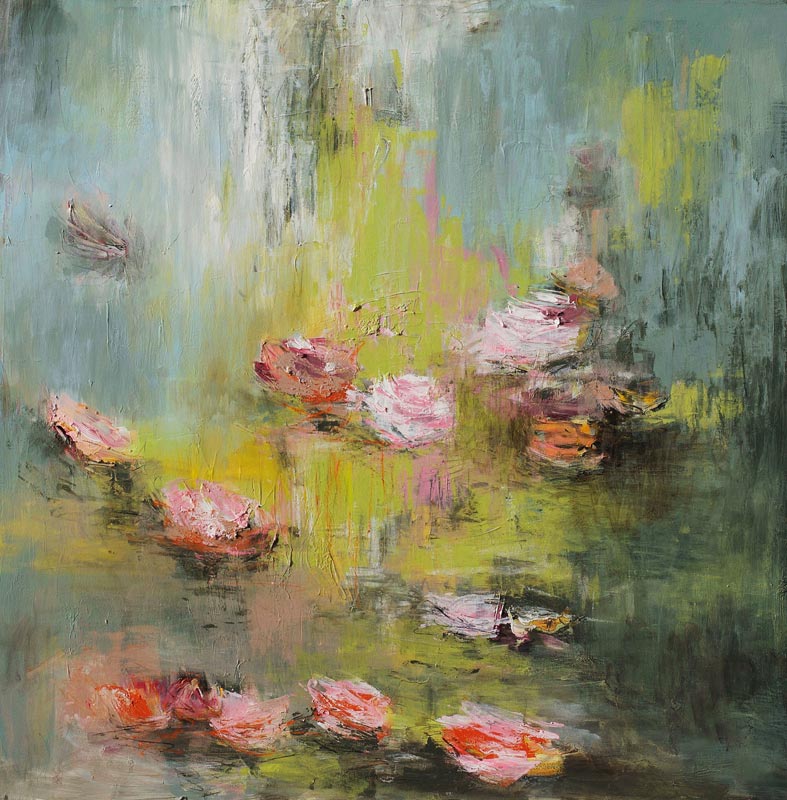 Blüten am Fluss I od Dagmar Vogt