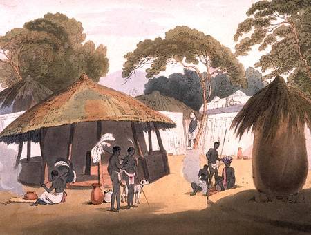African Village od W. Alexander