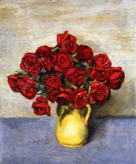 Red Roses in a Yellow Pitcher, 1934
