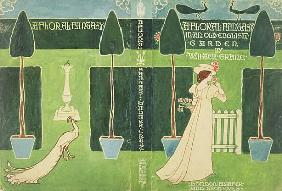 Book Jacket design for ''A Floral Fantasy in an Old English Garden'' by Walter Crane