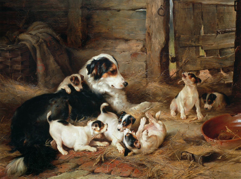 Dog family od Walter Hunt