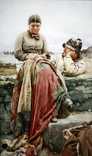 Lover and his Lass od Walter Langley