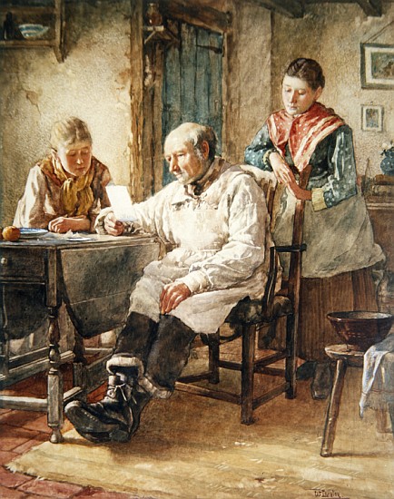 The Morning Post od Walter Langley