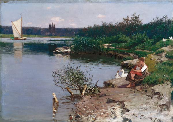 Riverbank od Walter Leistikow