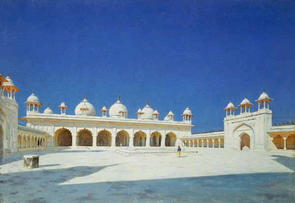 Moti Masjid, Agra od Wassili Werestschagin