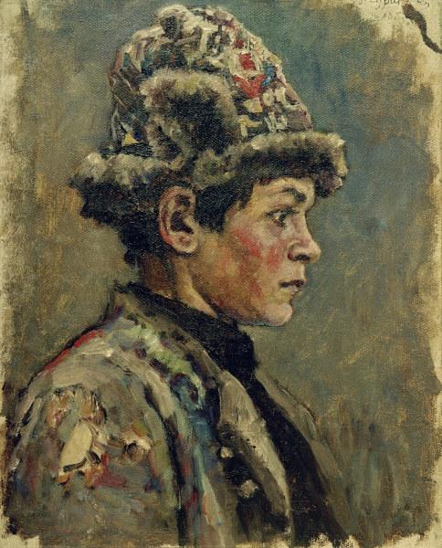 V.I.Surikov, Study of the Head of a Boy od Wassilij Iwanowitsch Surikow
