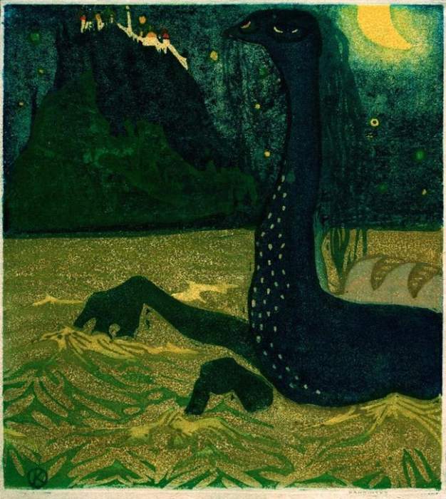 Moonlit Night od Wassily Kandinsky