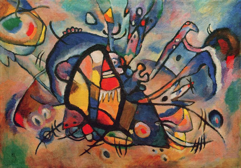 Abstract Cmposition od Wassily Kandinsky