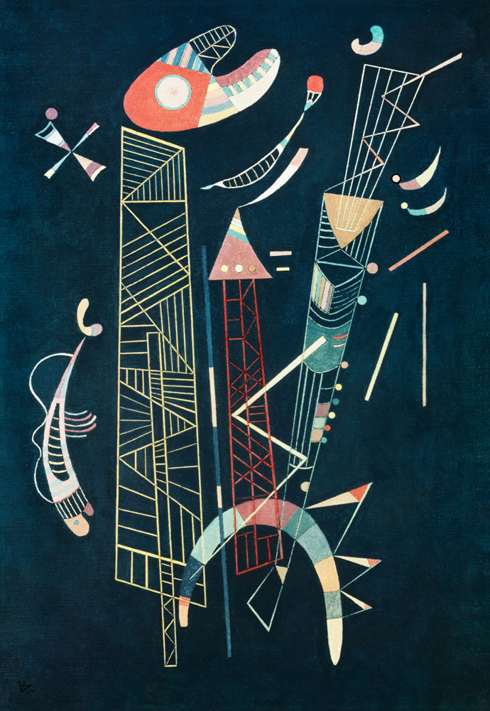 Light Construction od Wassily Kandinsky