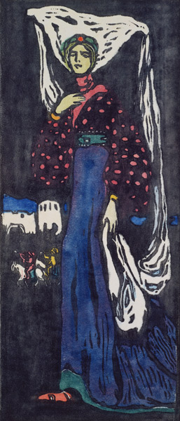 Die Nacht (Große Fassung) od Wassily Kandinsky