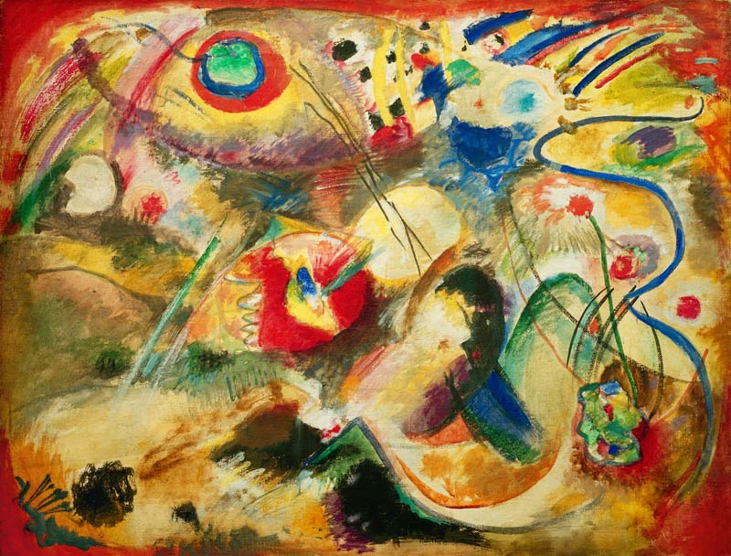 Untitled Picture (Deluge) od Wassily Kandinsky