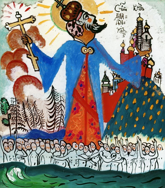 Sacred Wladimir od Wassily Kandinsky