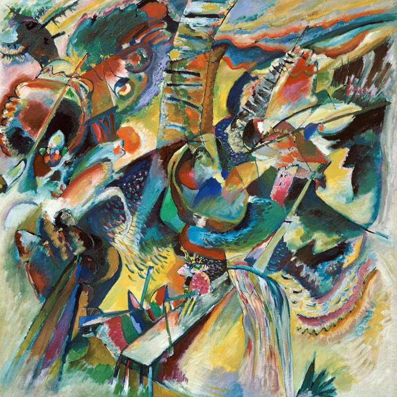Improvisation Klamm od Wassily Kandinsky
