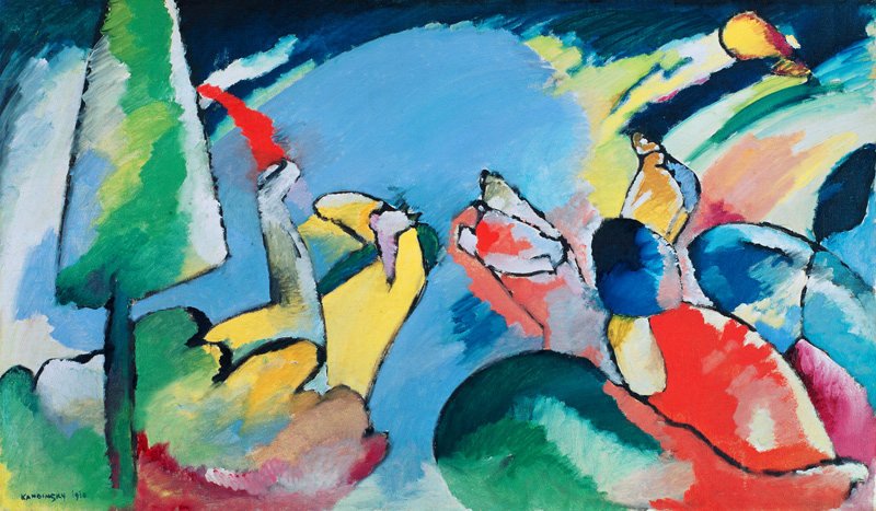 Improvisation XIV. od Wassily Kandinsky