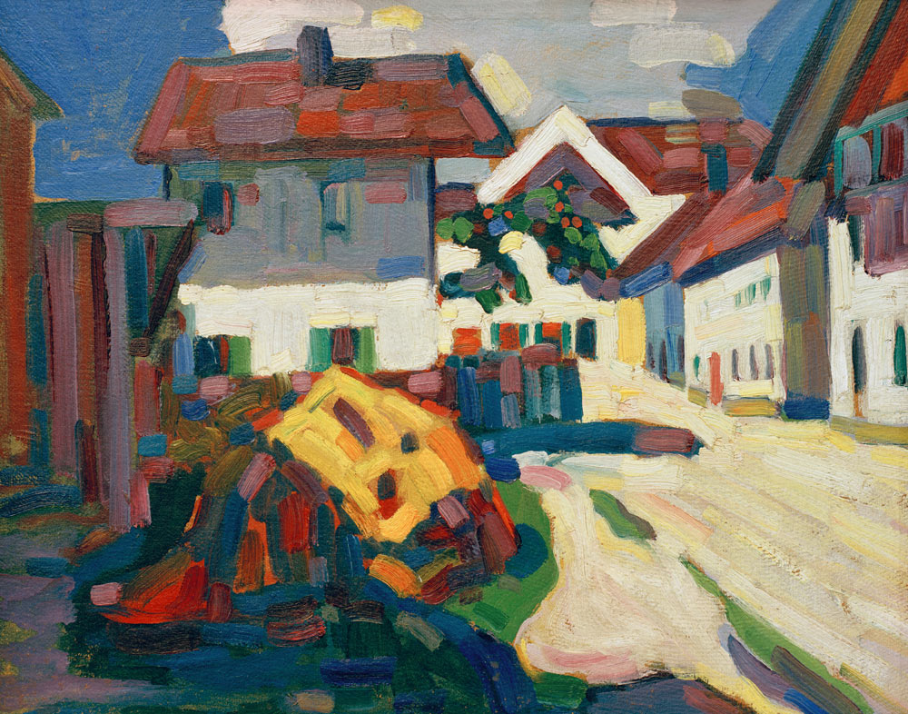 Murnau - Houses od Wassily Kandinsky