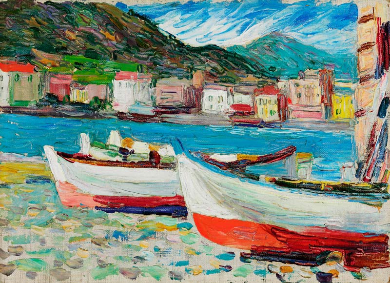 Rapallo, Boote od Wassily Kandinsky
