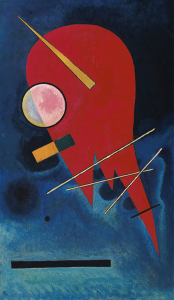 Rouge od Wassily Kandinsky