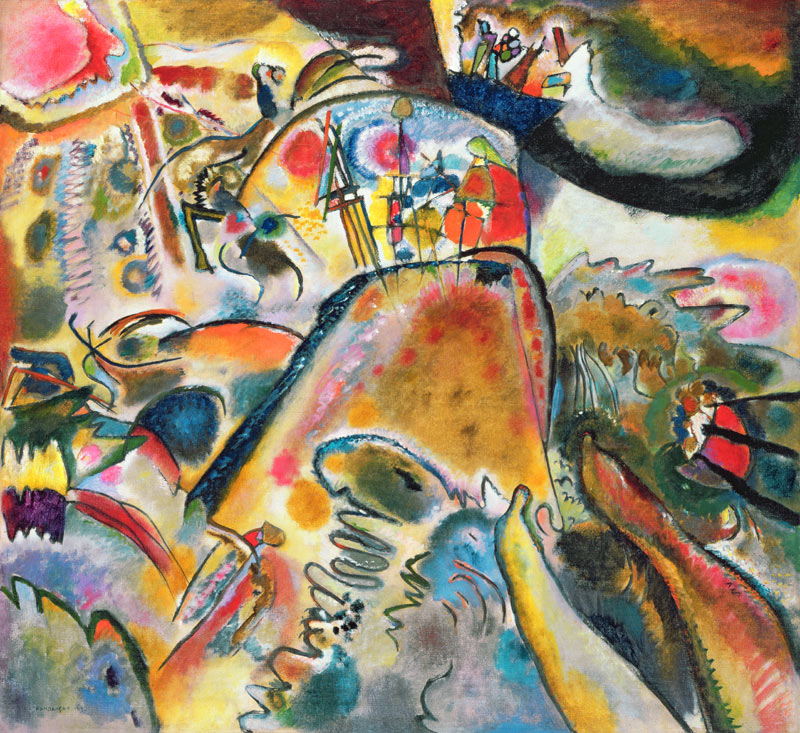 Kleine Freuden od Wassily Kandinsky