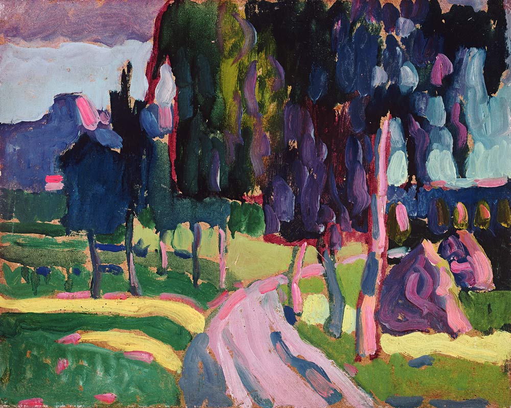 Summer at Murnau od Wassily Kandinsky