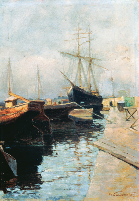 The Port of Odessa od Wassily Kandinsky