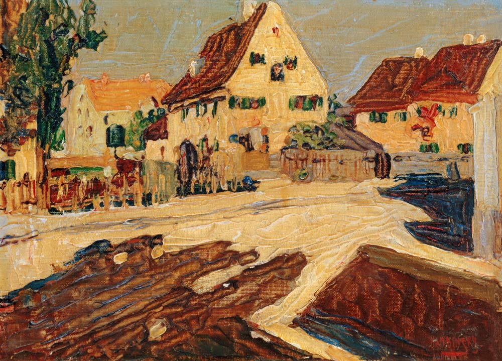 Umgebung von Augsburg od Wassily Kandinsky