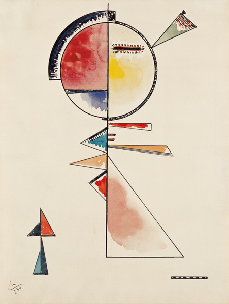 Nestabilní rovnováha od Wassily Kandinsky