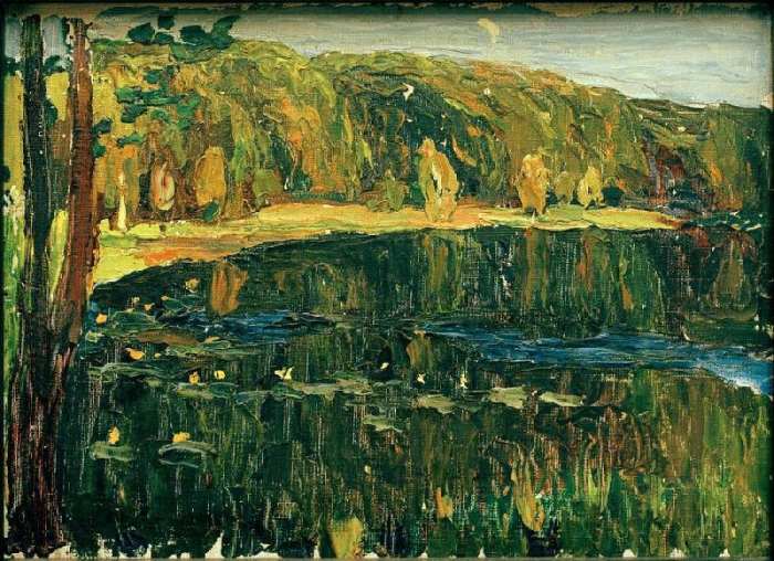 Achtyrka - Dark Lake od Wassily Kandinsky