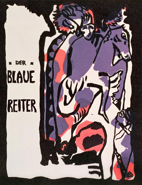 Cover of Catalogue for Der Blaue Reiter  od Wassily Kandinsky