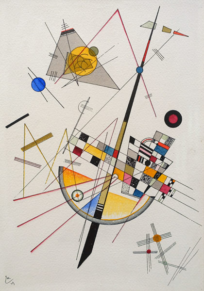 Delicate Tension od Wassily Kandinsky