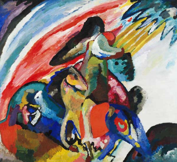The Rider  od Wassily Kandinsky