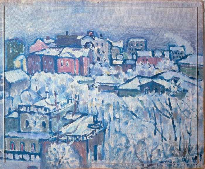 Smolenski Boulevard/ 1919 od Wassily Kandinsky
