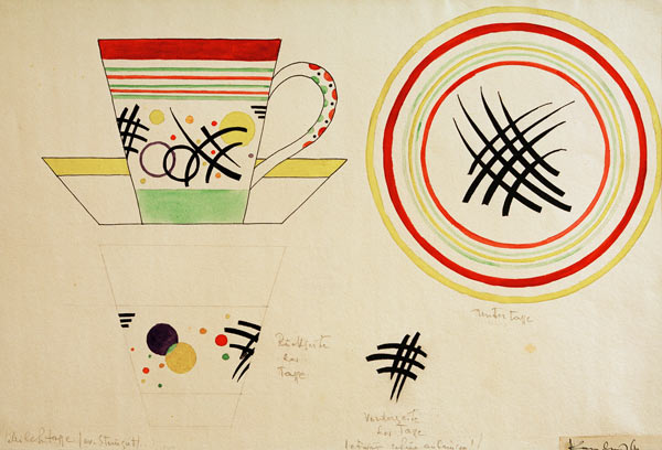Design for a Milk Cup od Wassily Kandinsky